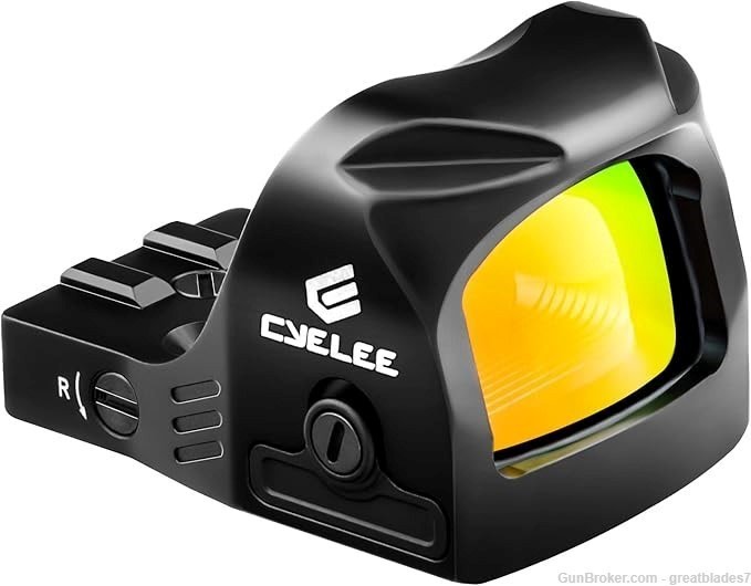 Cyelee Shark X PRO, Red 2 MOA Dot & 26 MOA Circle, For Deltapoint Pro Footp-img-0