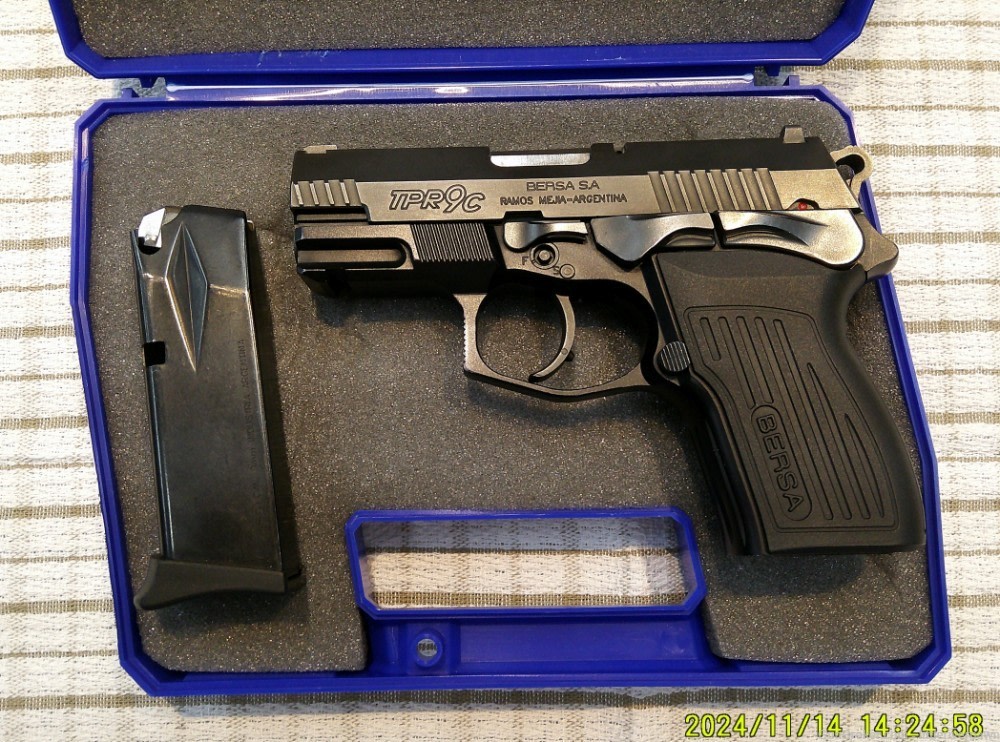 Bersa TPR9C 9MM Semi Auto Pistol-img-1