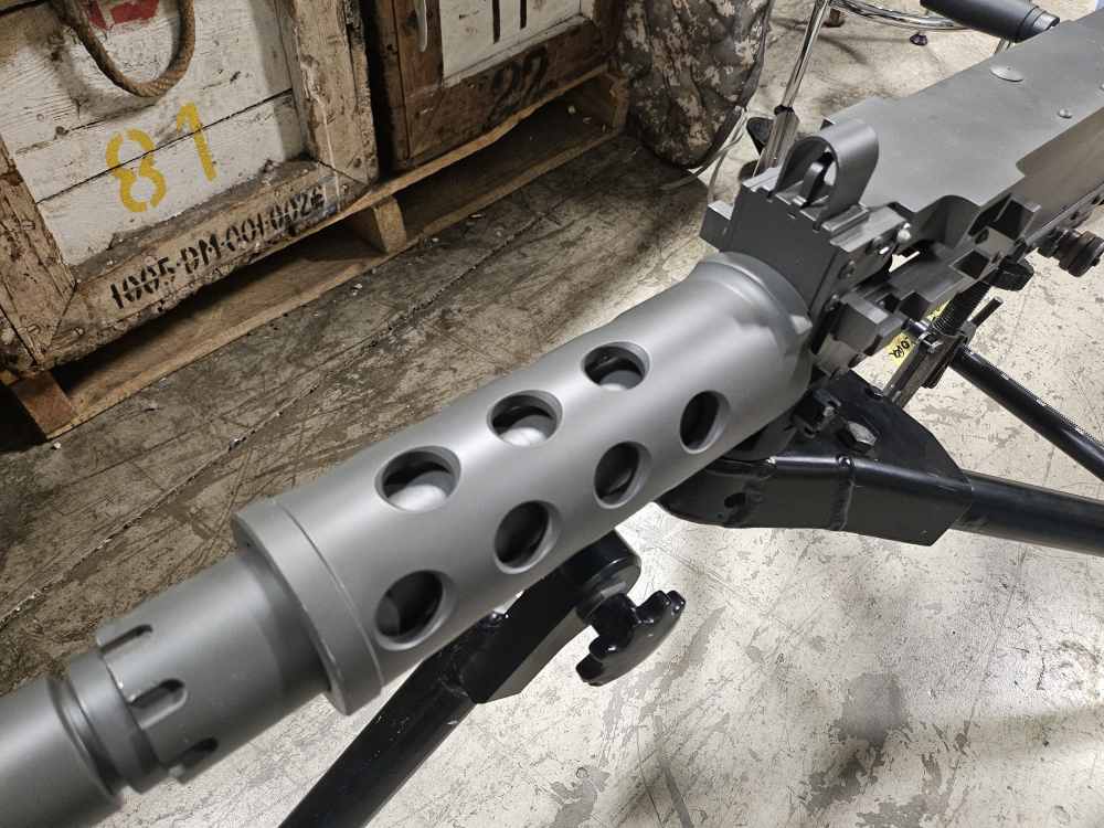 M2HB Dummy Gun: Propane Firing! .50 Cal Dummy Rifle M2 HB-img-5