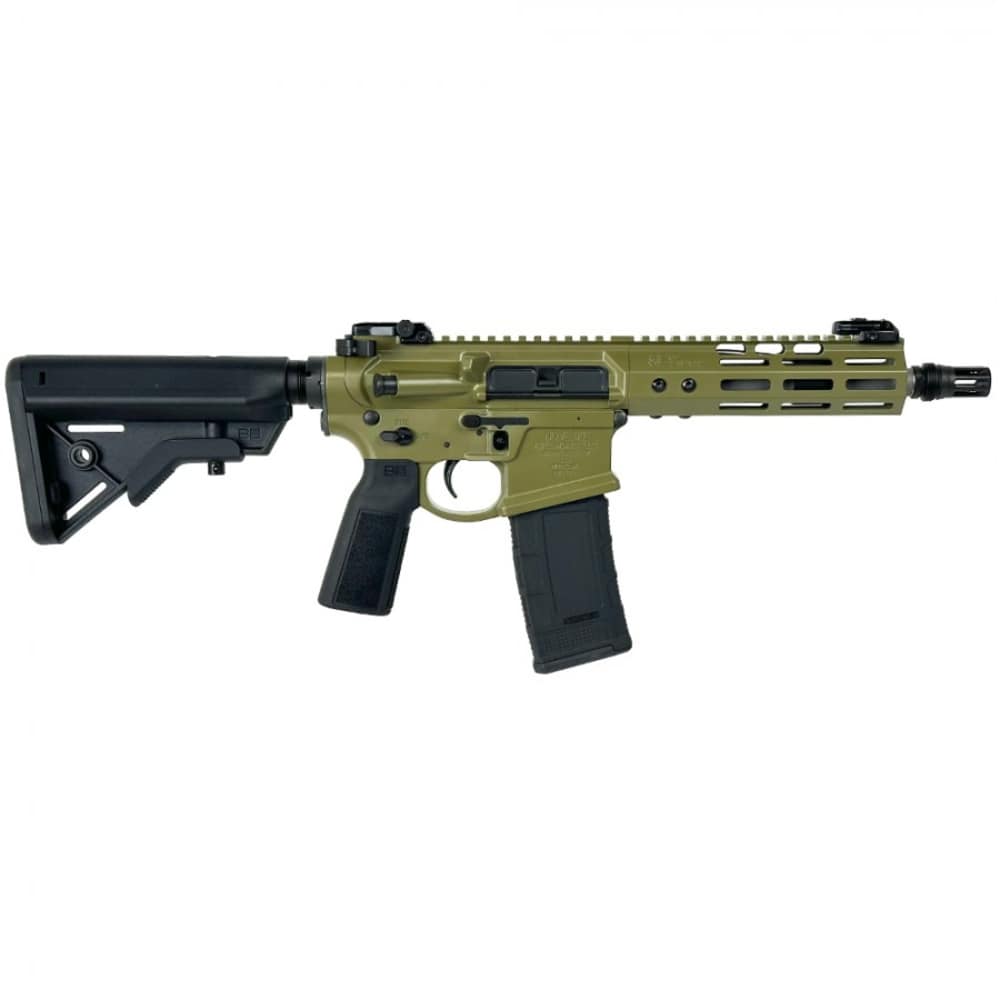Noveske Gen 4 N4 Diplomat SBR-7.94" Bbl (.300 Blk) Pig Pen-Bazooka Green-img-0