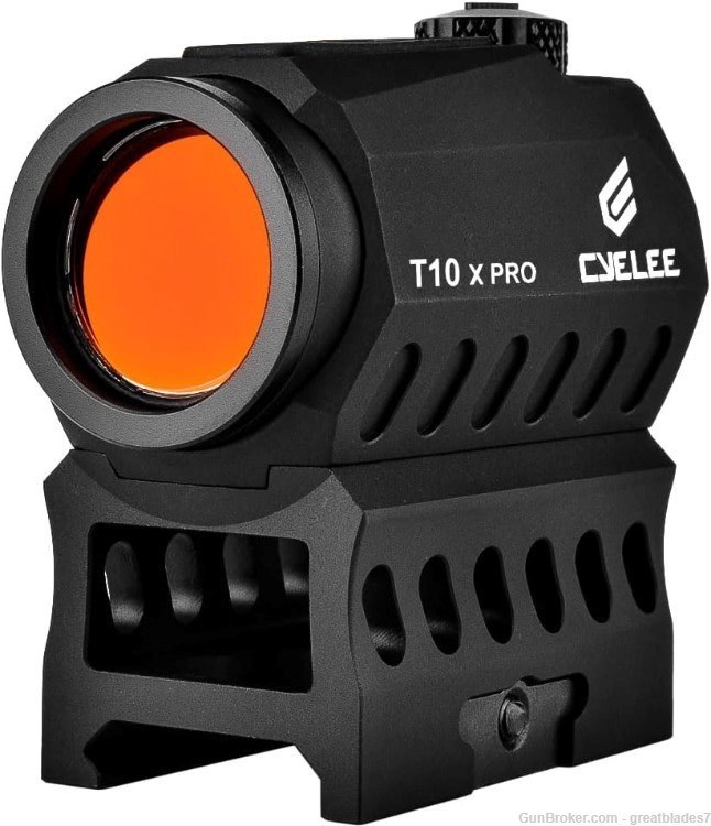 Cyelee T10 X PRO, Red Dot Sight Red 2 MOA Dot & 30 MOA Circle NAKTXP-img-3