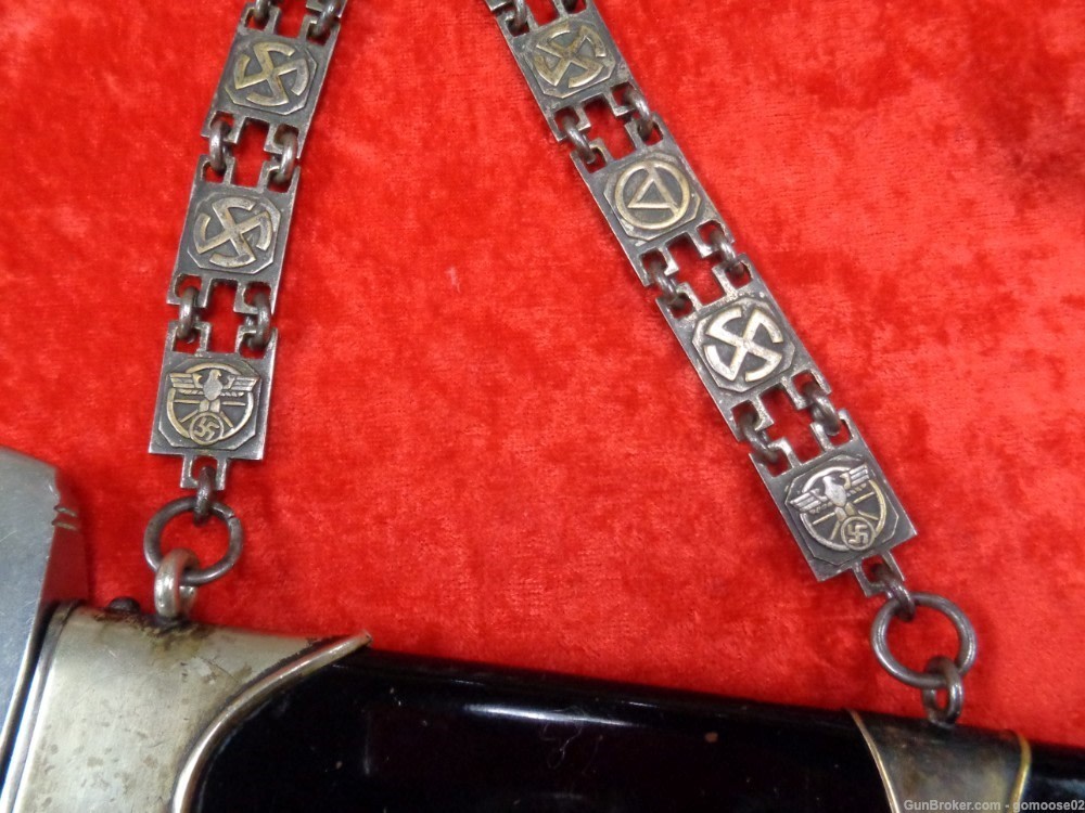 German NSKK WWII Chained Dagger Officers Party Leader Third Reich WE TRADE!-img-6