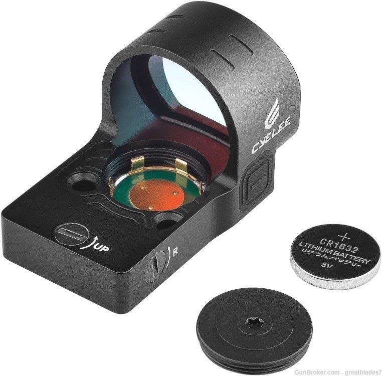 Cyelee Chameleon SRS8 w/ STIG-RS, Red 8 MOA Dot, For RMR/407C/507C Footprin-img-2