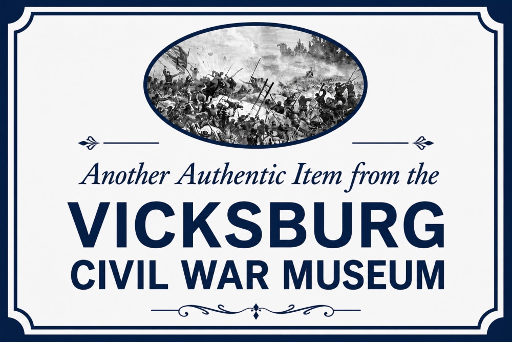 Another Authentic Item from the Vicksburg Civil War Museum -img-5