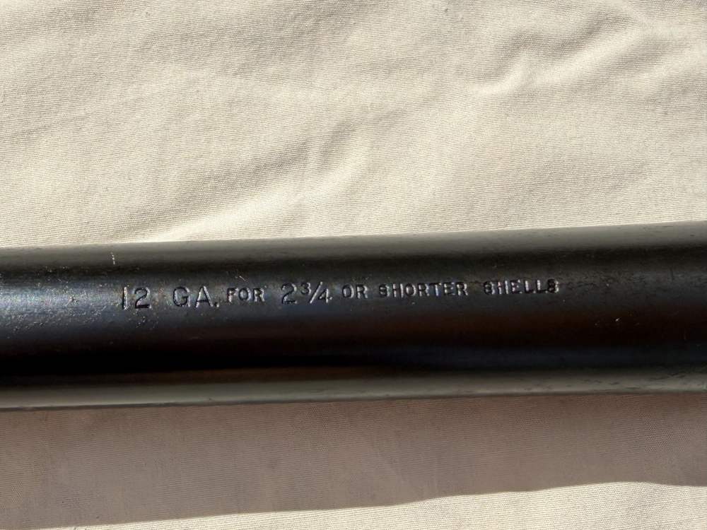 Remington 870 Barrel 12 Gauge Fair Condition Bead Sight 28”-img-3