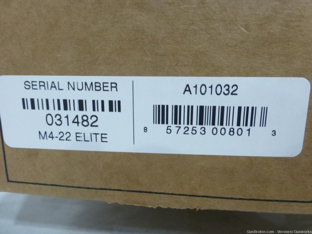 NIB Tippmann M4-22 Elite 22LR AR Rifle 16" 25rd BUI's MLOK A101032-img-9