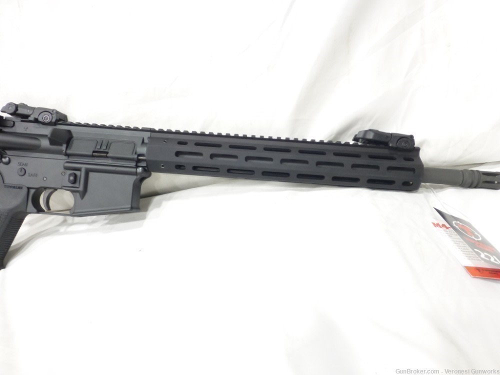 NIB Tippmann M4-22 Elite 22LR AR Rifle 16" 25rd BUI's MLOK A101032-img-2