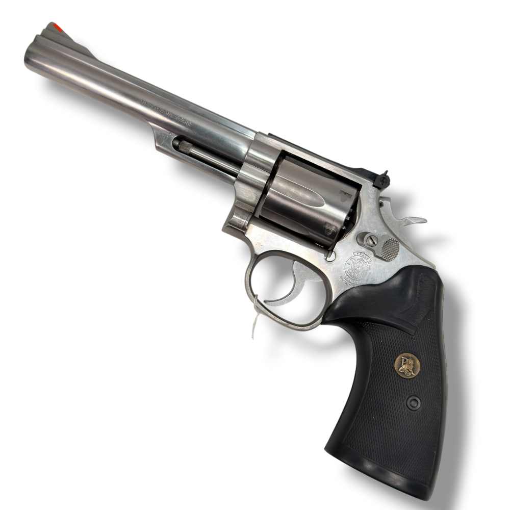 Preowned Smith & Wesson 66-2 Stainless Steel SA/DA Revolver .357 Magnum-img-1