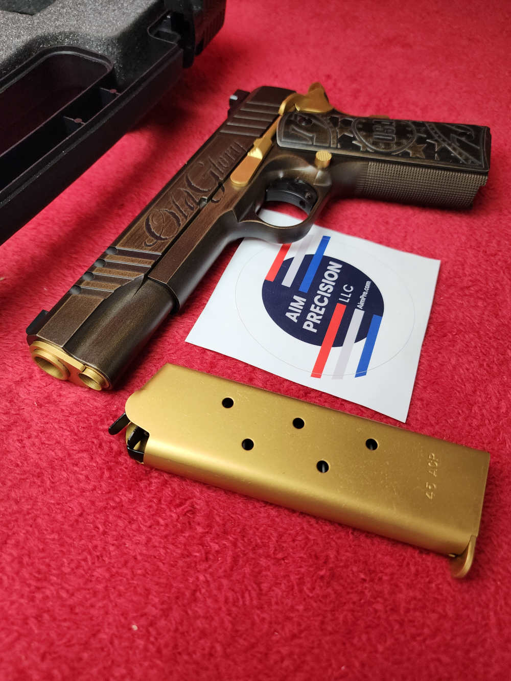 Auto-Ordnance OLD GLORY 1911A1 45ACP TIN GOLD AND BRONZE 7+1-img-8