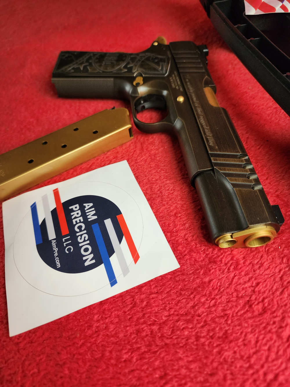 Auto-Ordnance OLD GLORY 1911A1 45ACP TIN GOLD AND BRONZE 7+1-img-2