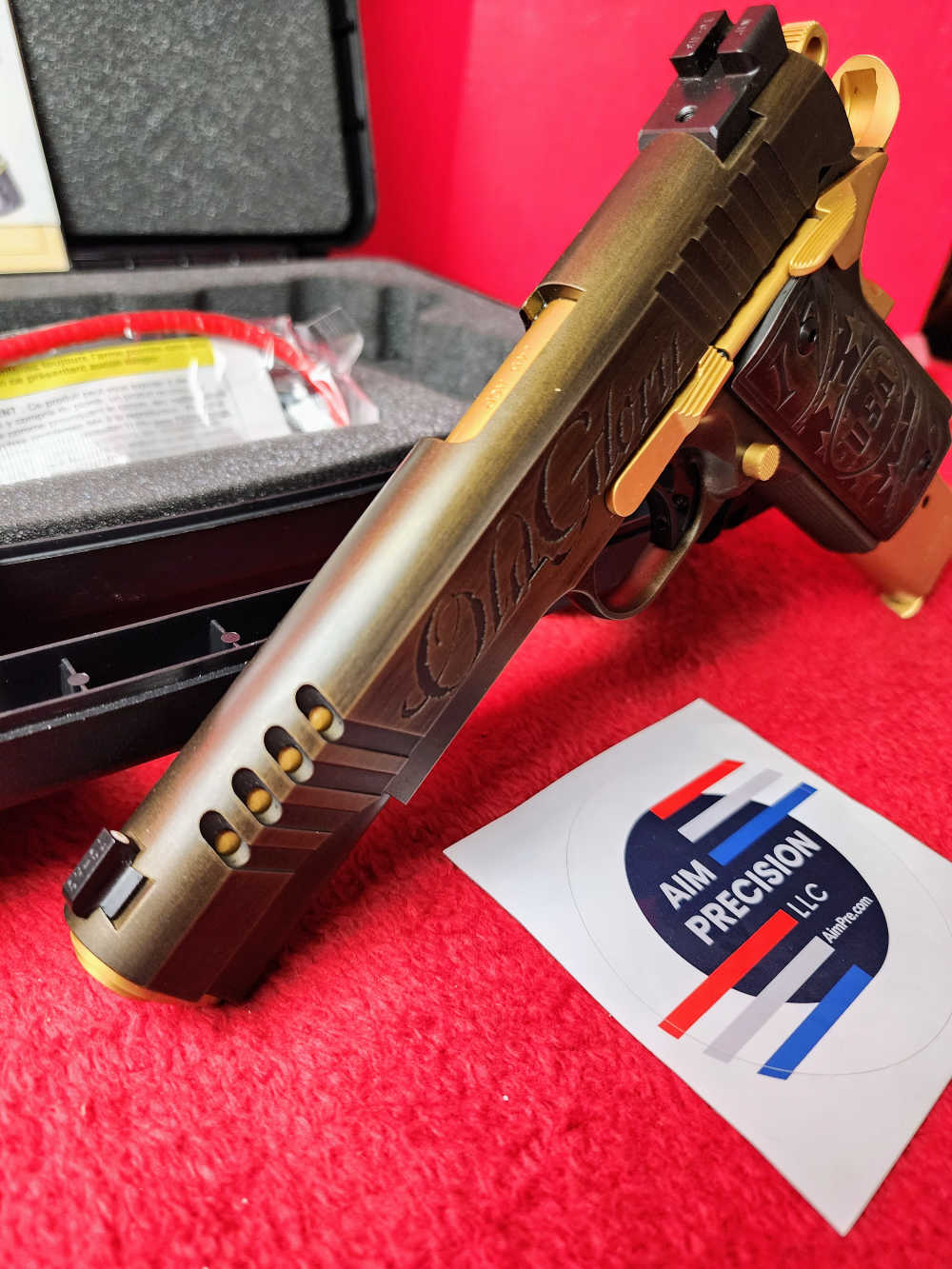 Auto-Ordnance OLD GLORY 1911A1 45ACP TIN GOLD AND BRONZE 7+1-img-12