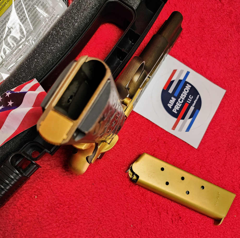 Auto-Ordnance OLD GLORY 1911A1 45ACP TIN GOLD AND BRONZE 7+1-img-5