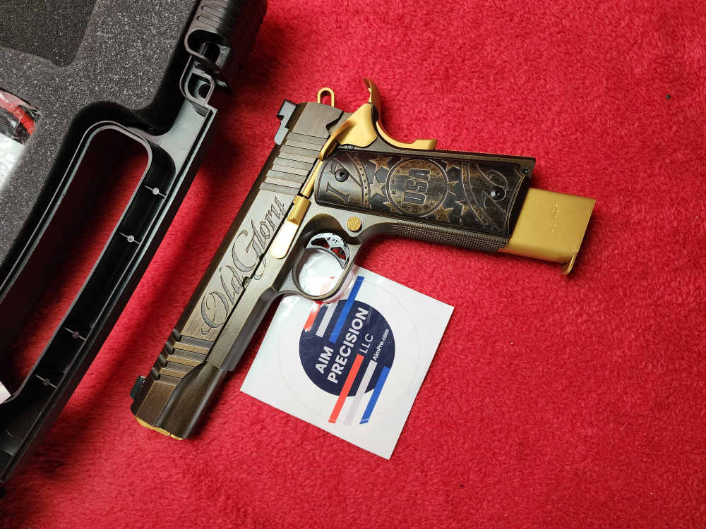 Auto-Ordnance OLD GLORY 1911A1 45ACP TIN GOLD AND BRONZE 7+1-img-9