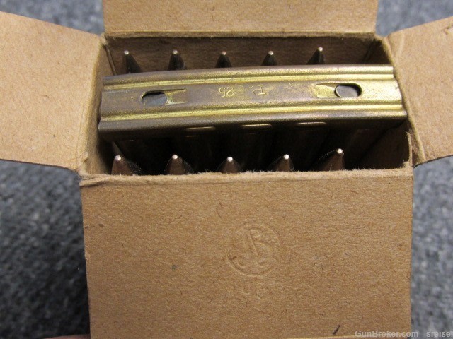 WWII GERMAN 8mm MAUSER AMMO S.m.K.H. TUNGSTEN CORE-ARMOR PIERCING-RARE-img-8