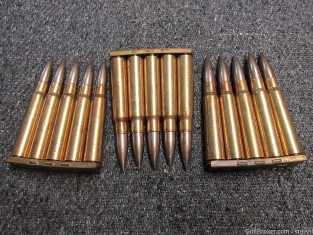 WWII GERMAN 8mm MAUSER AMMO S.m.K.H. TUNGSTEN CORE-ARMOR PIERCING-RARE-img-9