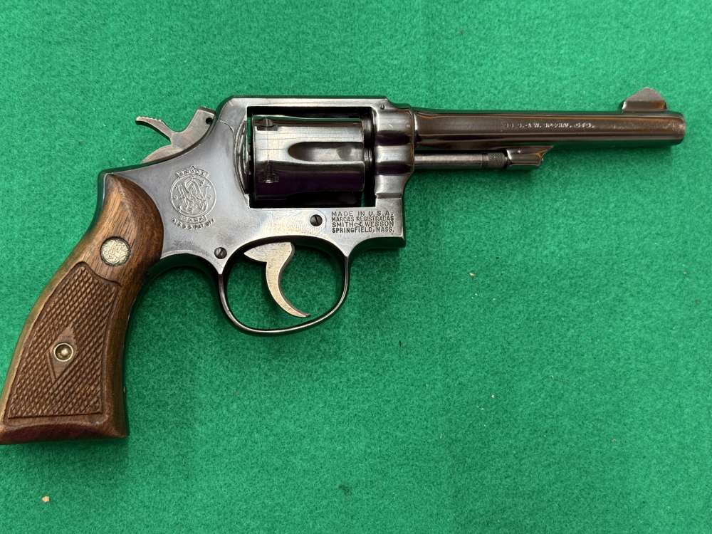 NICE 1963-65 Smith And Wesson Model 10-5 .38 Spl 5" Barrel C-Prefix-img-0