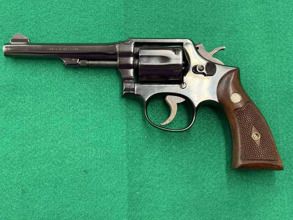 NICE 1963-65 Smith And Wesson Model 10-5 .38 Spl 5" Barrel C-Prefix-img-4