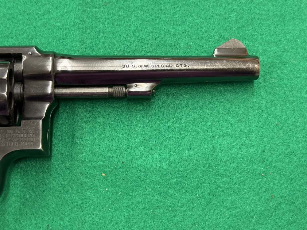 NICE 1963-65 Smith And Wesson Model 10-5 .38 Spl 5" Barrel C-Prefix-img-3