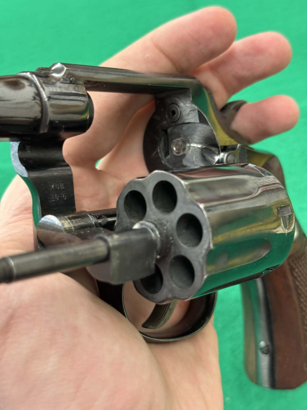 NICE 1963-65 Smith And Wesson Model 10-5 .38 Spl 5" Barrel C-Prefix-img-9