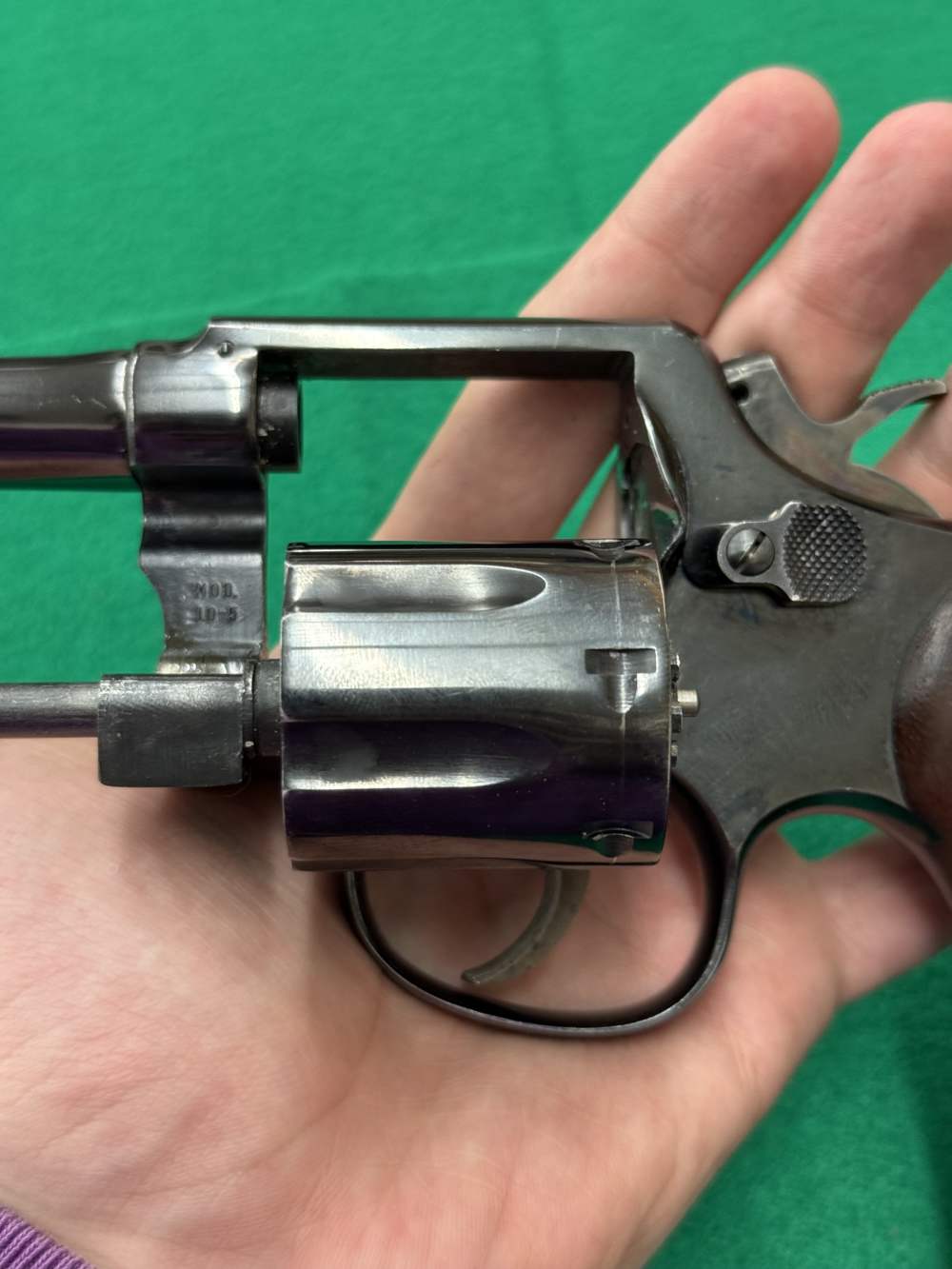 NICE 1963-65 Smith And Wesson Model 10-5 .38 Spl 5" Barrel C-Prefix-img-8