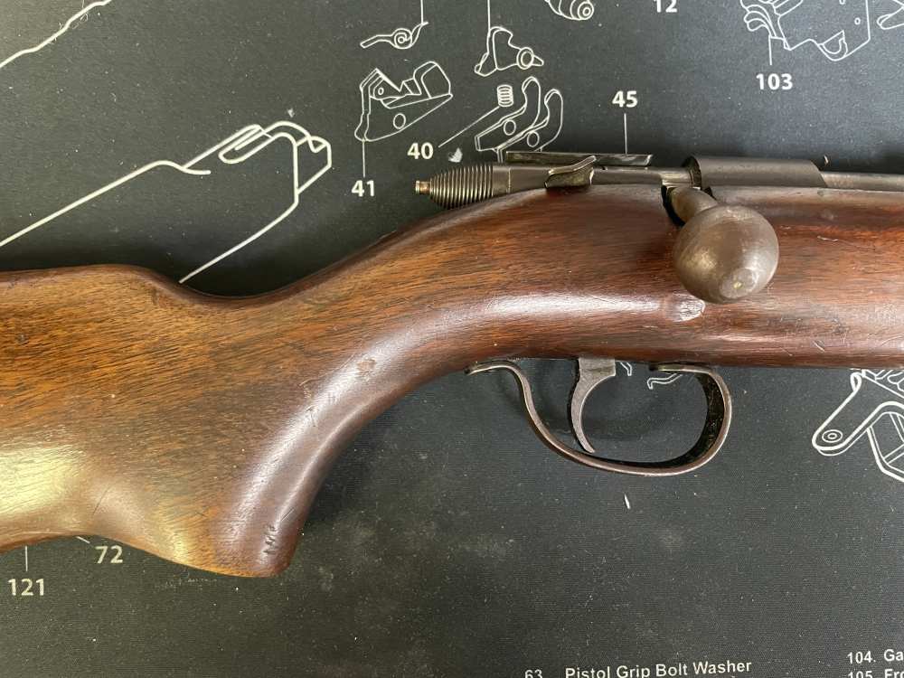 Remington 510 Target Master Bolt Action Rifle .22 Caliber - 1942 - NICE-img-6