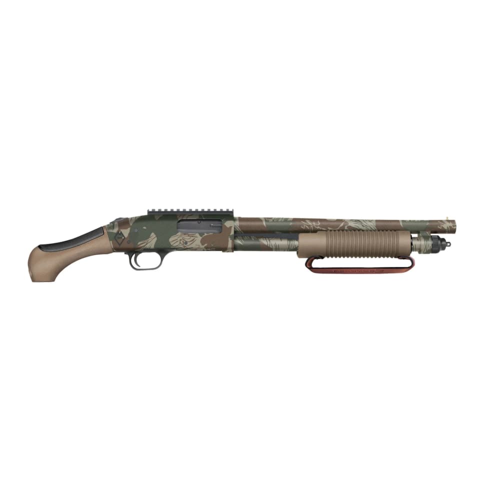Mossberg 590 Bliksem 12GA 14.3" 3" 5rd Rhodesian Brushstroke Camo NIB 50632-img-0