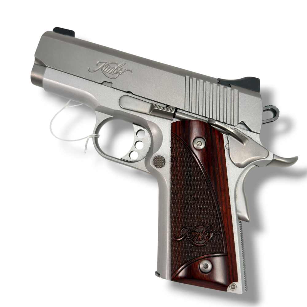 Preowned Kimber 1911 Stainless Ultra Carry II S/A Pistol .45 ACP-img-1