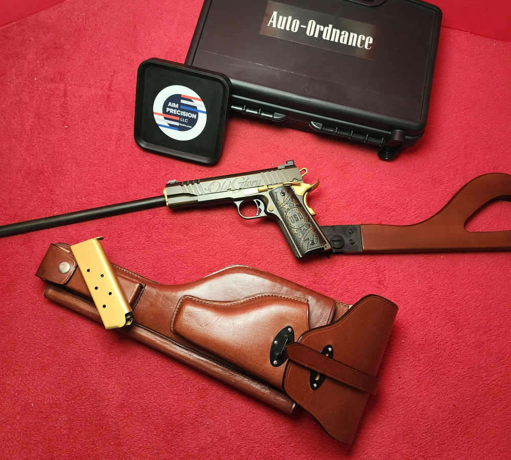 Auto-Ordnance OLD GLORY 1911A1 45ACP TIN GOLD AND BRONZE 7+1-img-3