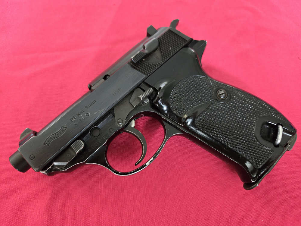 Rare Matching Walther P1 k P38k mfg 1976 9mm-img-0