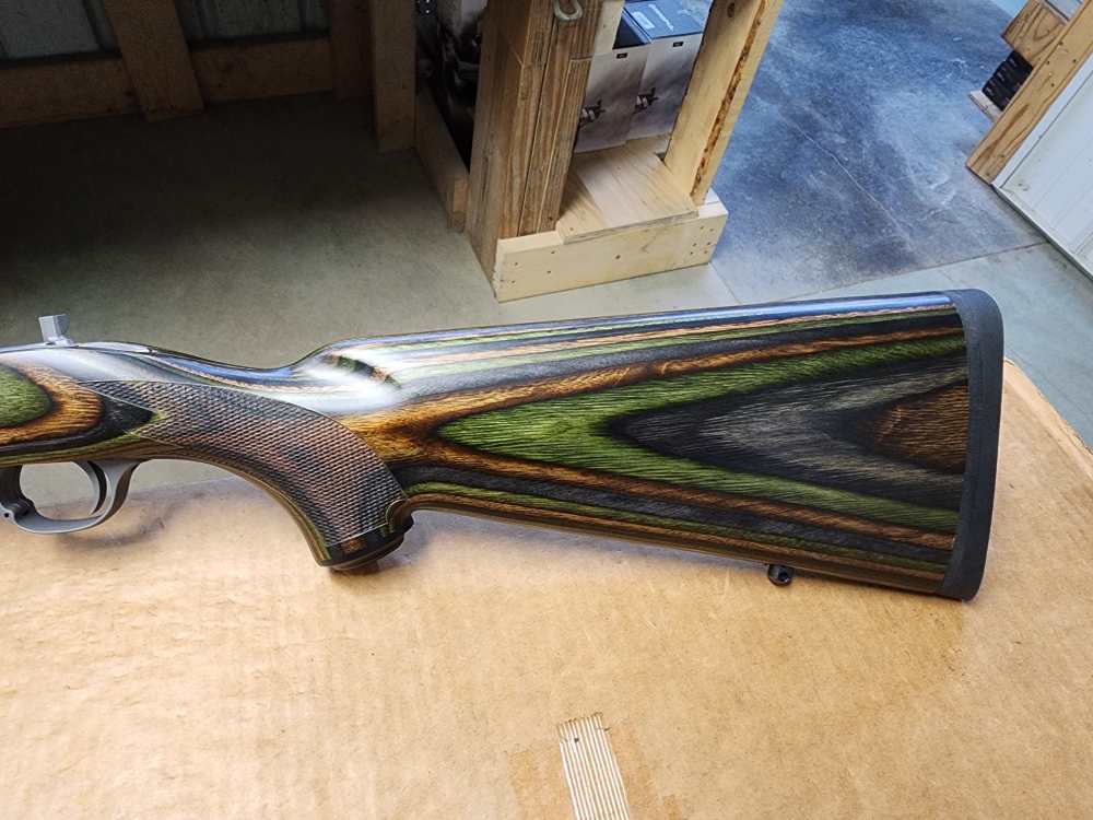 PICS! NEW RUGER HAWKEYE PREDATOR .204 RUGER 24" STAINLESS M 77 204 24 GREEN-img-13