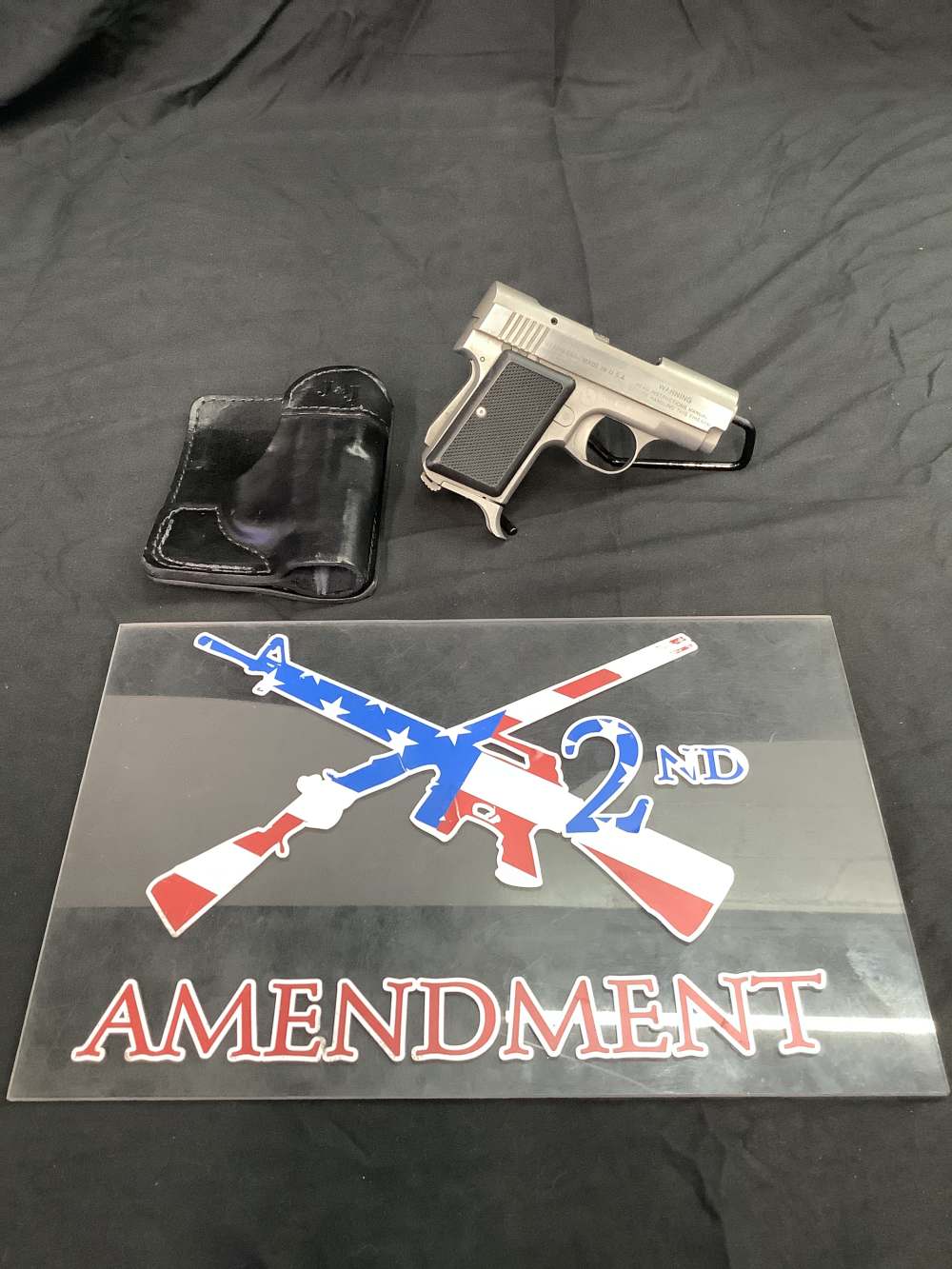 Arcadia Machine & Tool AMT Backup 380 acp (9mm Kurz) w/ holster-img-0