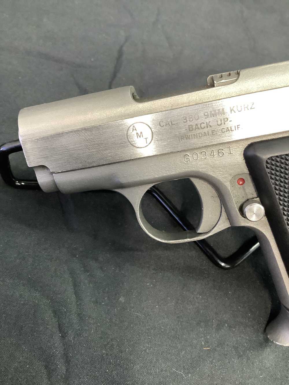Arcadia Machine & Tool AMT Backup 380 acp (9mm Kurz) w/ holster-img-5