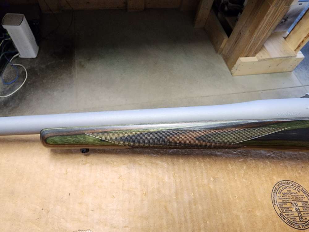 PICS! NEW RUGER HAWKEYE PREDATOR .204 RUGER 24" STAINLESS M 77 204 24 GREEN-img-19