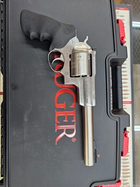 Ruger Super Redhawk 5505 new 454 casull no cc fees-img-0