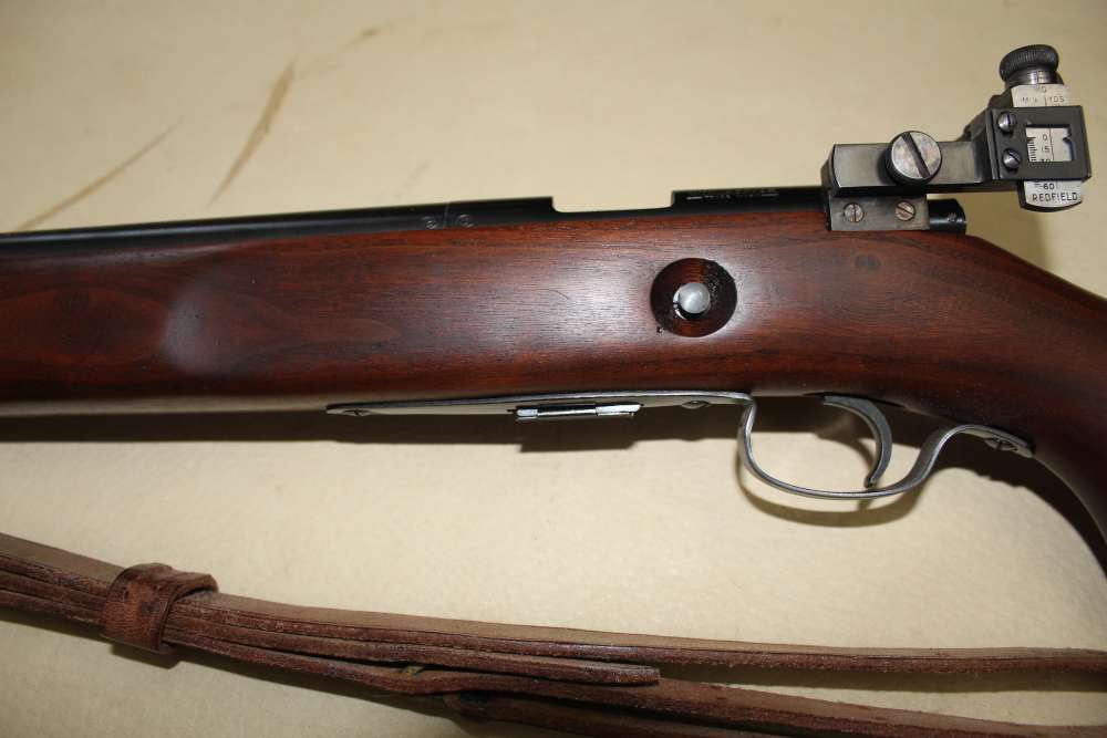 Winchester 75 22lr, Redfield sights, Excelent + condition-img-8