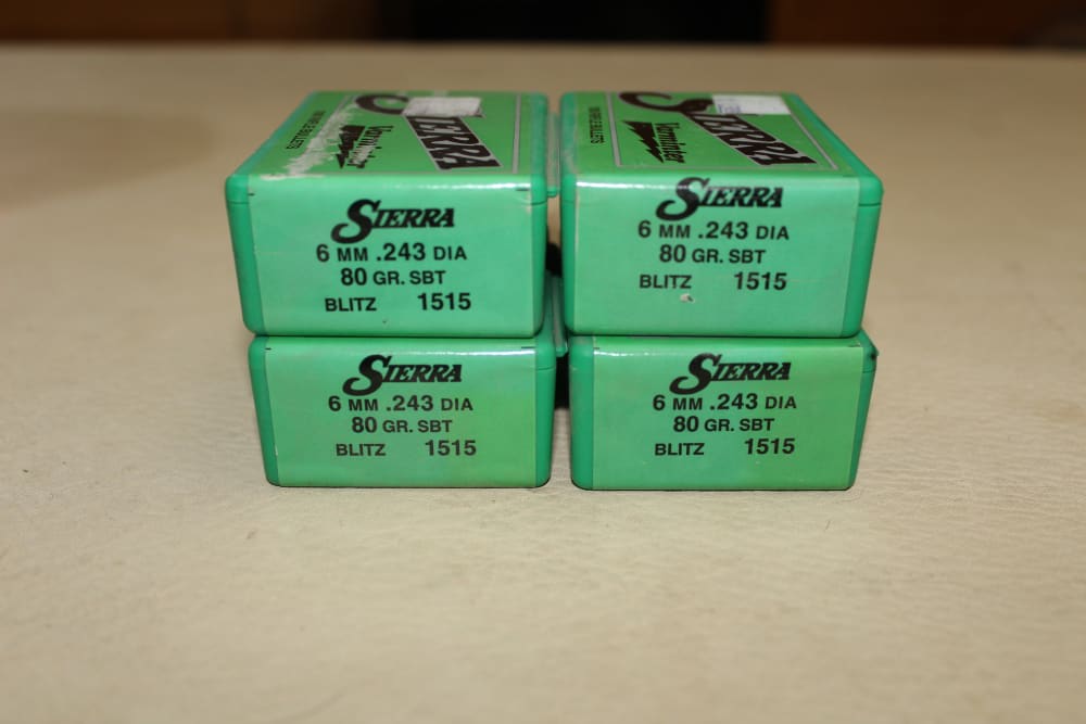 Sierra 6mm/243 cal 80g SBT Blitz 4 boxes-img-0