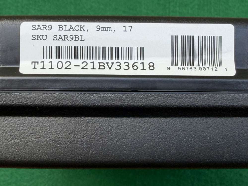 Sarsilmaz  SAR USA SAR 9 9mm 17 round pistol-img-6