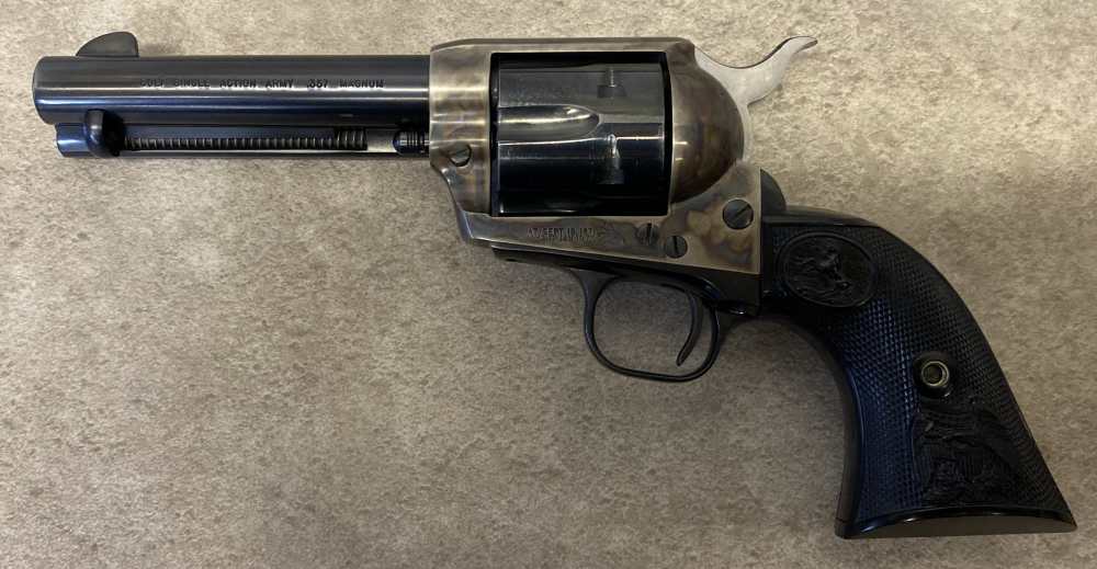 Colt Single Action Army 2nd Gen .357 Mag 4.75" BBL Pre Owned-img-2