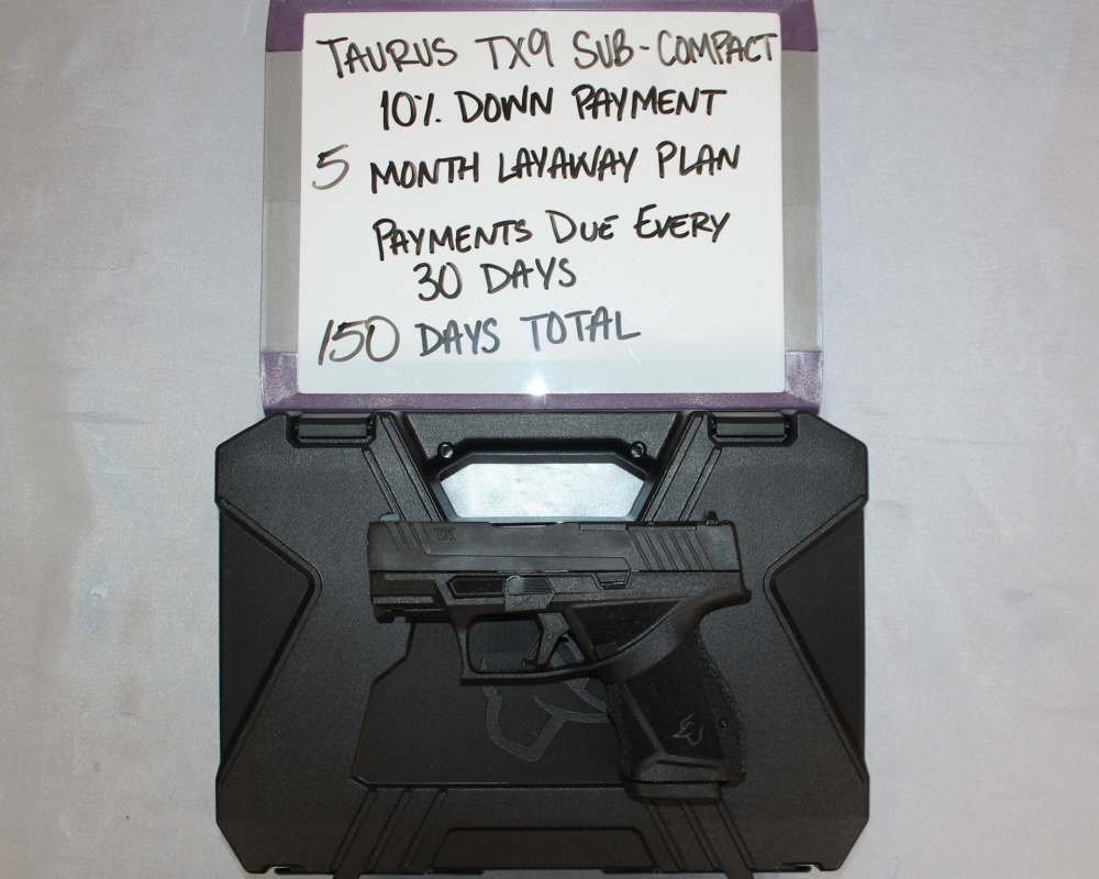 Taurus TX9 Sub Compact 9MM 3.4" Barrel, LAYAWAY AVAILABLE!-img-0