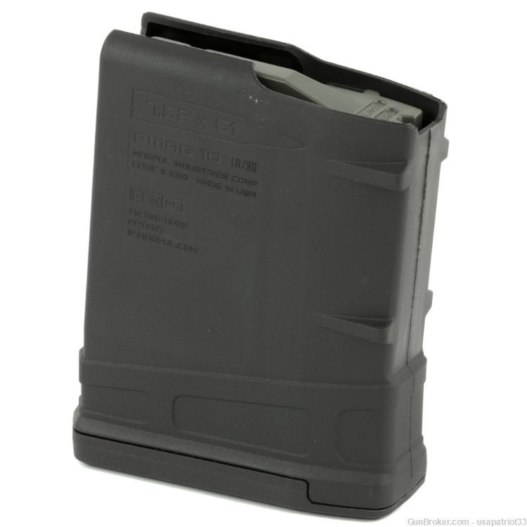 Magpul PMAG M3 LR/SR (AR-10/SR-25/M110) 10-round Black | MAG290-BLK-img-1