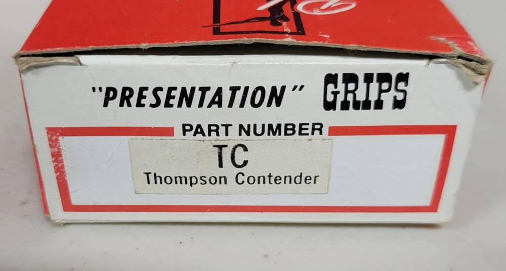 Thompson Center Contender factory wood pistol grip right hand used-img-1