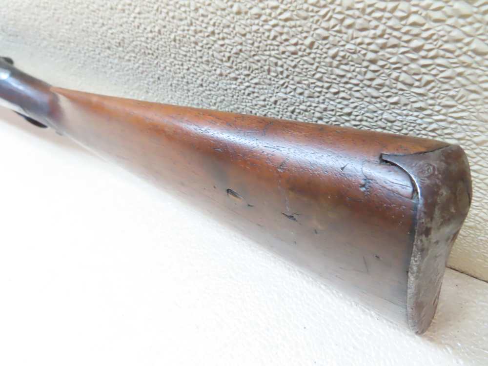 Antique Playfair Double-Barrel SXS Hammer Under Lever Shotgun Damascus -img-28