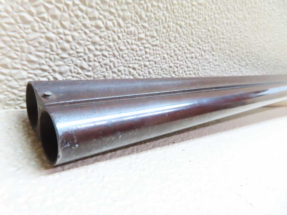 Antique Playfair Double-Barrel SXS Hammer Under Lever Shotgun Damascus -img-43