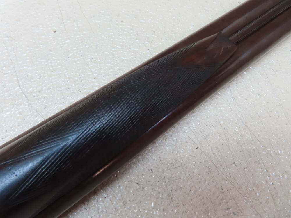 Antique Playfair Double-Barrel SXS Hammer Under Lever Shotgun Damascus -img-24