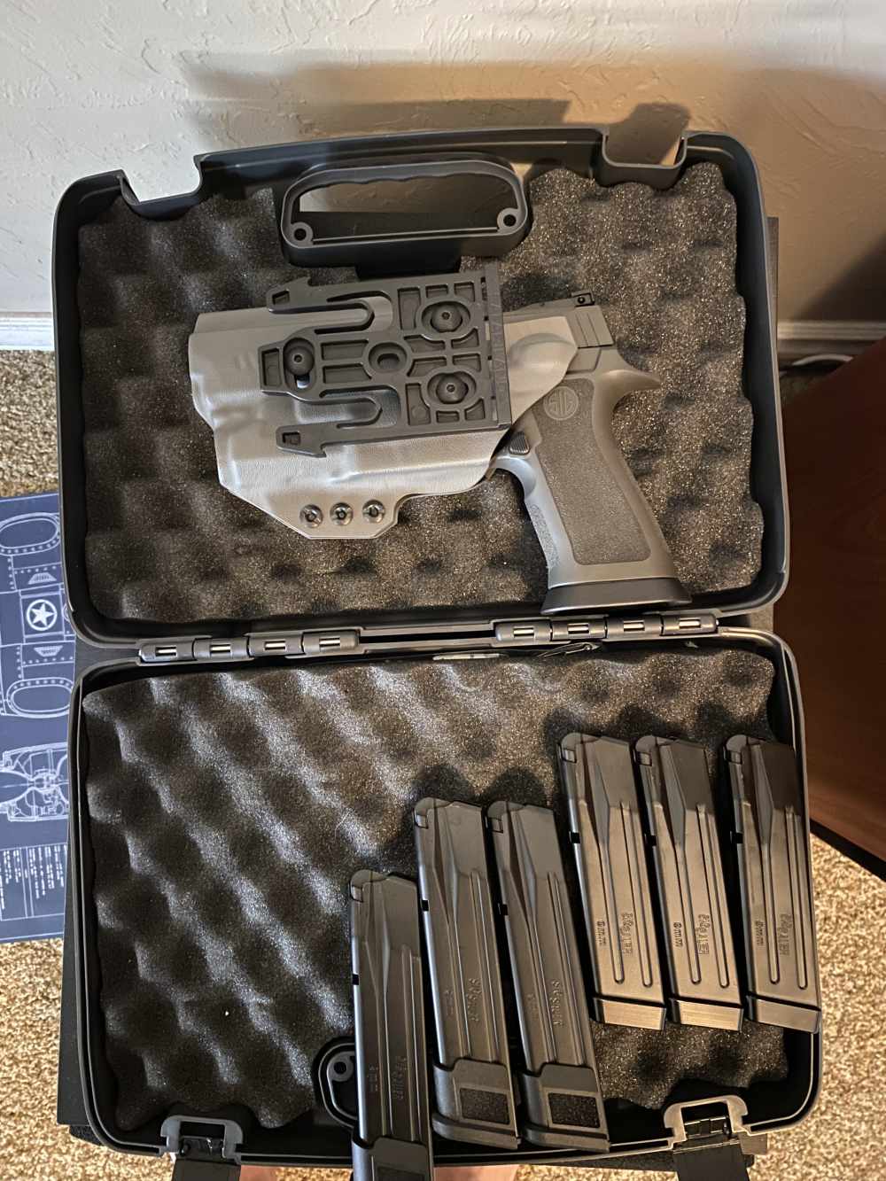Sig Sauer P320-XFIVE LEGION 6 Magazines and Holster!-img-1
