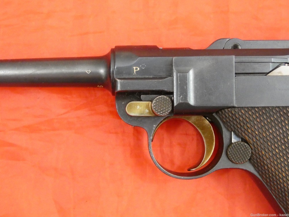 "E" Prefix 1900 Swiss Military Contract Luger DWM super rare-img-5