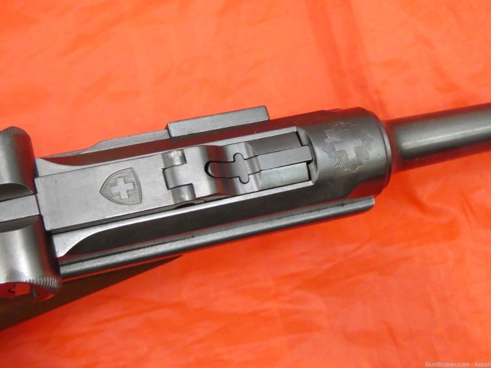 "E" Prefix 1900 Swiss Military Contract Luger DWM super rare-img-9