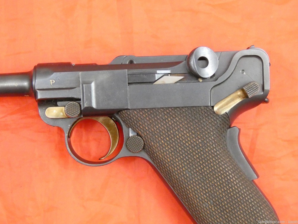 "E" Prefix 1900 Swiss Military Contract Luger DWM super rare-img-4
