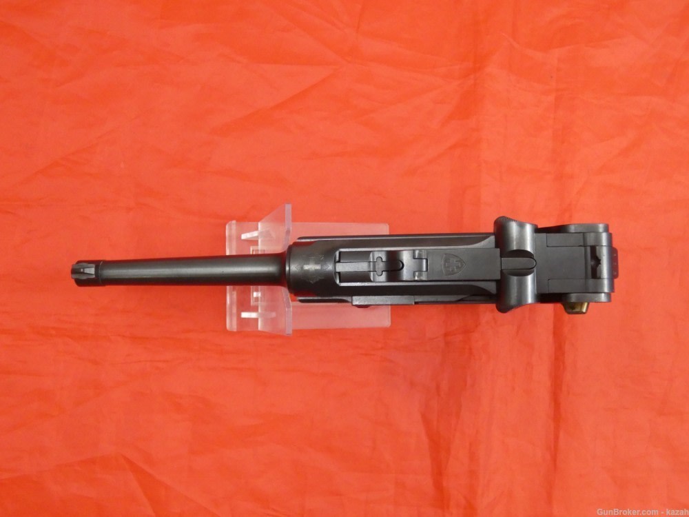 "E" Prefix 1900 Swiss Military Contract Luger DWM super rare-img-2