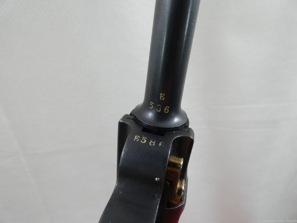 "E" Prefix 1900 Swiss Military Contract Luger DWM super rare-img-8
